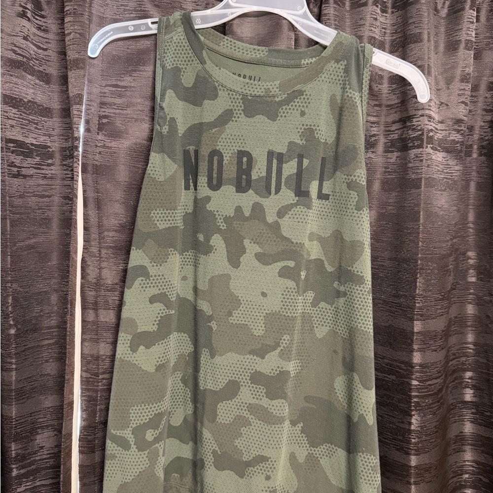 NOBULL High-Neck Camo Tank Top